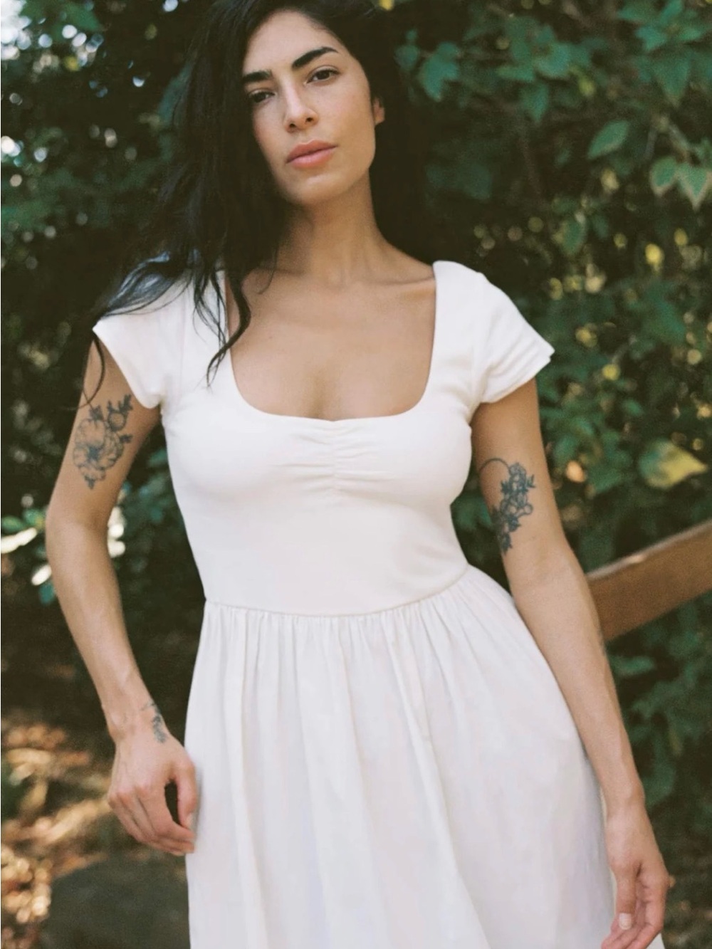 Christy Dawn Monica Dress in Antique White - Picture 7 of 10